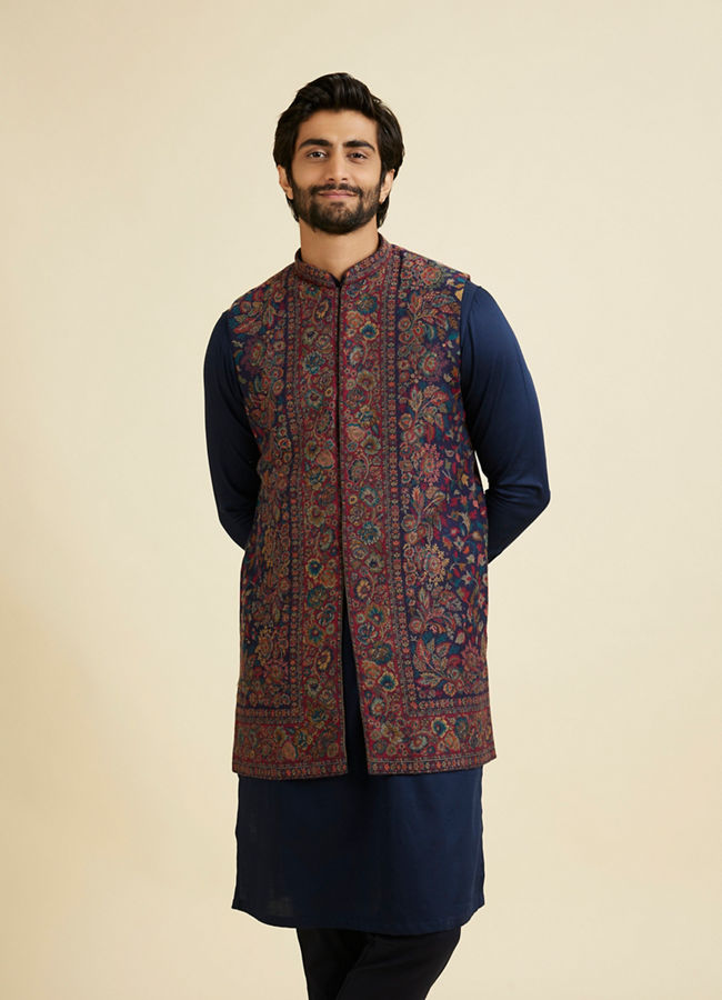 Manyavar Men Twilight Saga Kurta Jacket Set