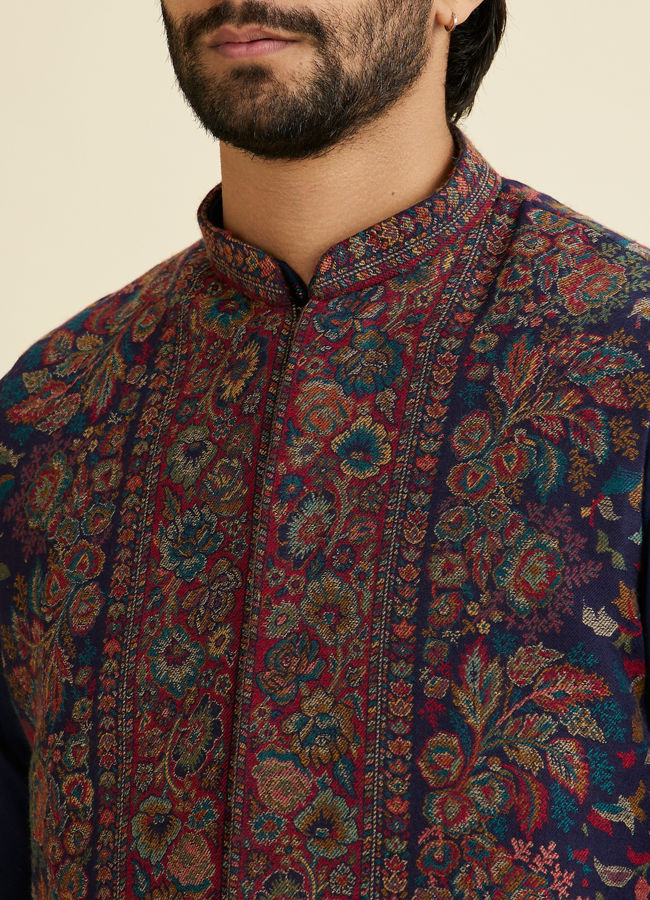 Manyavar Men Twilight Saga Kurta Jacket Set