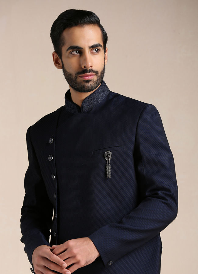 Manyavar coat suit sale