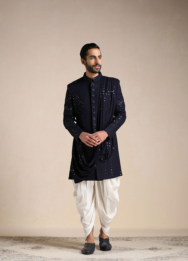 Indo western dress 2025 for mens manyavar