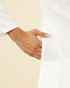 Manyavar Men Classic White Kurta Set