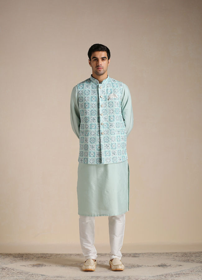 Kurta sales jacket manyavar