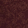 Cabernet Red Floral Motif Indo Western Set