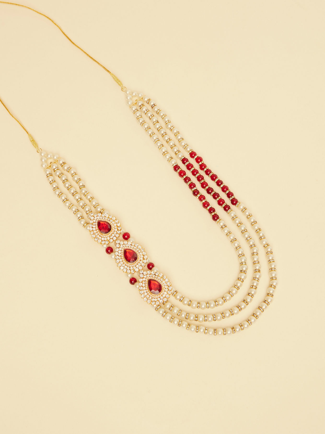 Manyavar Men Regal Red Mala