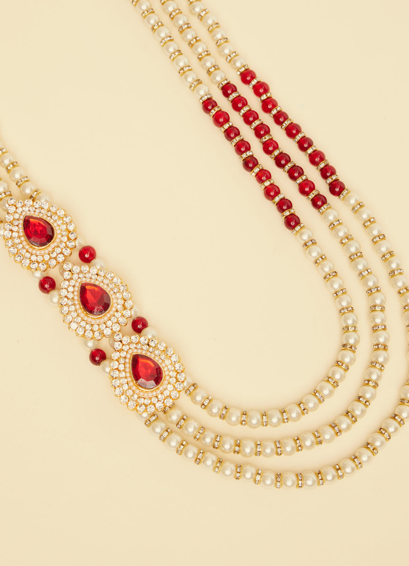 Manyavar Men Regal Red Mala