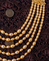 Manyavar Men Beige Embellished Mala