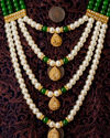 Manyavar Men Dark Green Majestic Mala