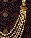 Manyavar Men Elegant Warm White Mala