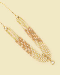 Manyavar Men Beige Elegance Mala