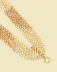 Manyavar Men Beige Elegance Mala
