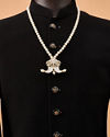 Manyavar Men Luxurious Cream Royal Mala