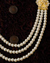 Manyavar Men Opulent Cream Mala