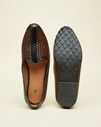 Twamev Men Classic Brown Juti