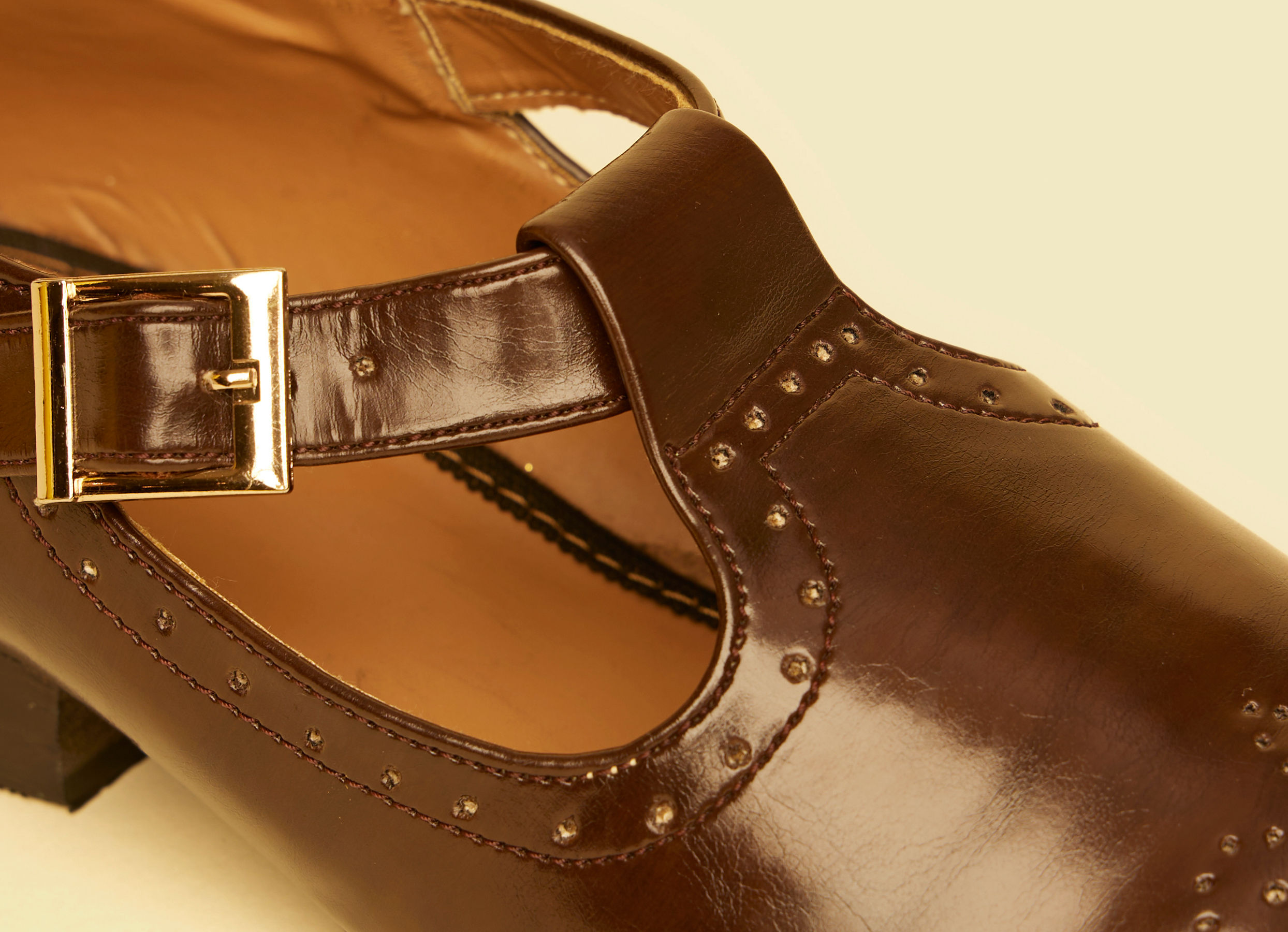 Twamev Men Elegant Brown Jooti