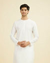 Elegant White Festive Kurta