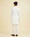 Manyavar Men Elegant White Festive Kurta