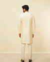 Sand Beige Bandhgala Kurta image number 4