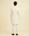 Manyavar Men Cream Elegance Kurta