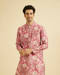 Manyavar Men Coral Delight Kurta