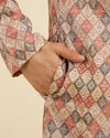 Manyavar Men Beige Kurta Delight