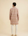 Manyavar Men Beige Kurta Delight