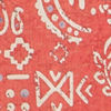 Coral Peach Abstract Printed Kurta