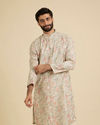 Opulent Peach Kurta Ensemble