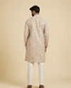Manyavar Men Opulent Peach Kurta Ensemble