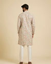 Manyavar Men Opulent Peach Kurta Ensemble image number 4