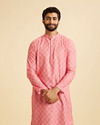 Coral Radiance Kurta