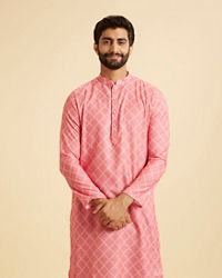 Manyavar Men Coral Radiance Kurta