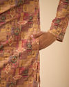 Manyavar Men Majestic Mustard Kurta
