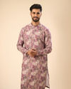 Lilac Hued Viscose Kurta
