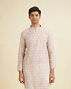 Royal Cream Mid Length Kurta