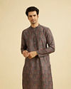 Manyavar Men Sapphire Charm Kurta