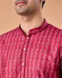 Manyavar Men Coral Elegance Kurta