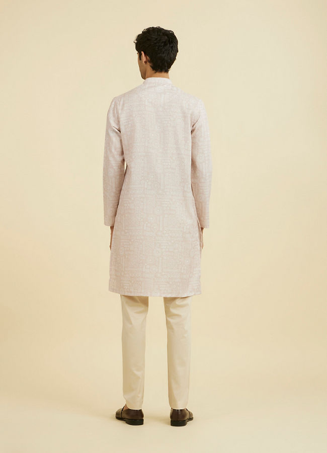 Manyavar Men Natural Elegance Kurta