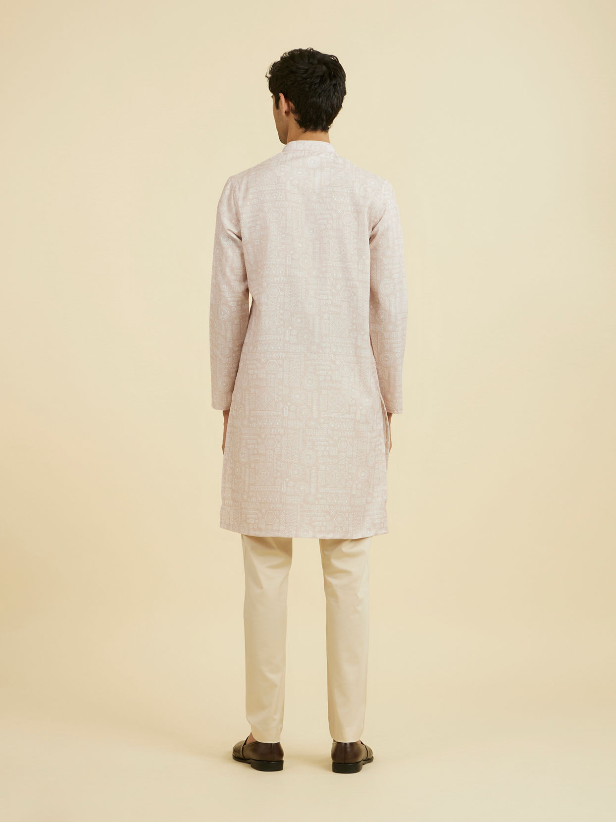 Manyavar Men Natural Elegance Kurta