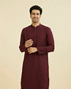 Regal Wine Kurta