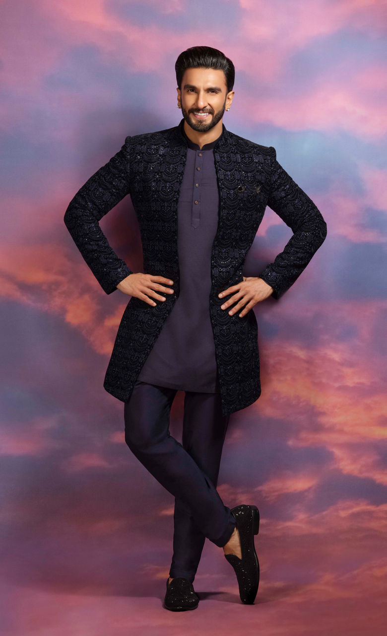 Ranveer singh best sale jodhpuri suit