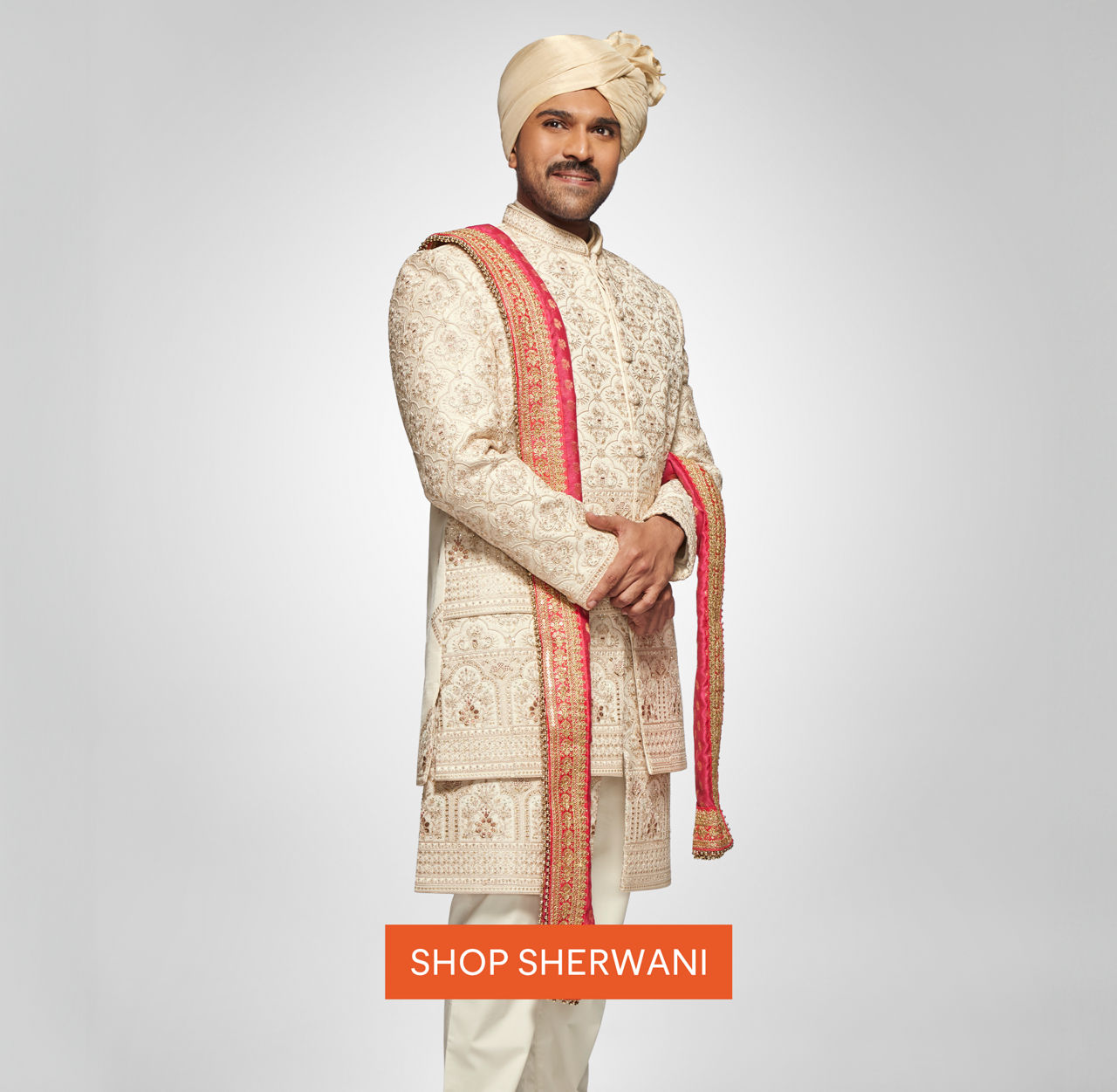 Sherwani for hotsell fat men