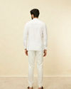 Whisper White Classic Short Kurta image number 3