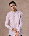 Lilac Elegance Short Kurta