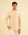 Gleaming Peach Kurta