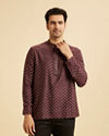 Wine hued Short Kurta