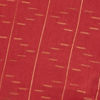 Maroon Red Linear Patterned Short Kurta