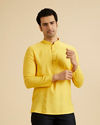 Mustard Melody Short Kurta