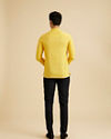 Manyavar Men Mustard Melody Short Kurta