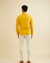 Manyavar Men Mustard Cotton Kurta