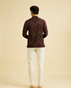 Manyavar Men Dazzling Maroon Splendor Kurta